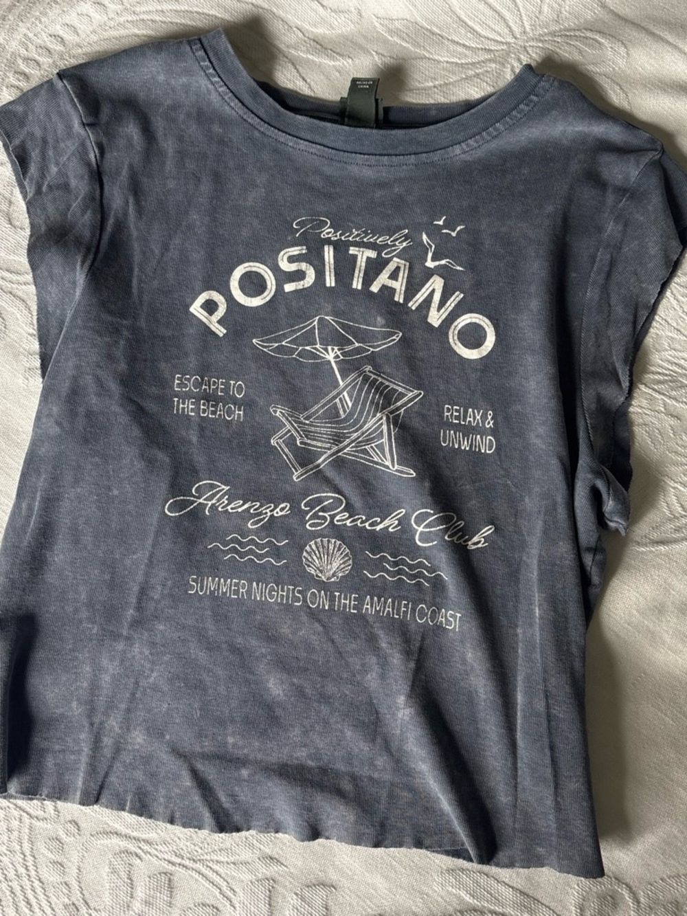 wild fable Navy Positano Graphic Tee